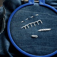 Basic embroidery stitches