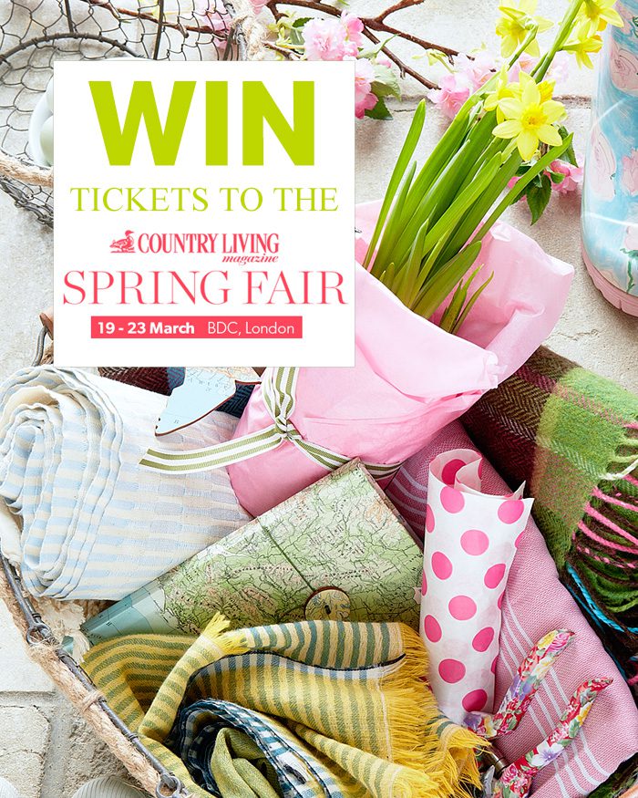Win tickets to the Country Living Spring Fair (19 - 23 March) in London