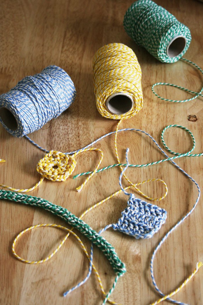 DIY Striped Baker's Twine