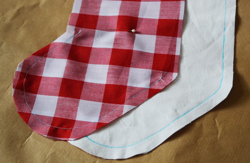 How to sew a lined stocking | Sewing for beginner's series on Crafting Fingers