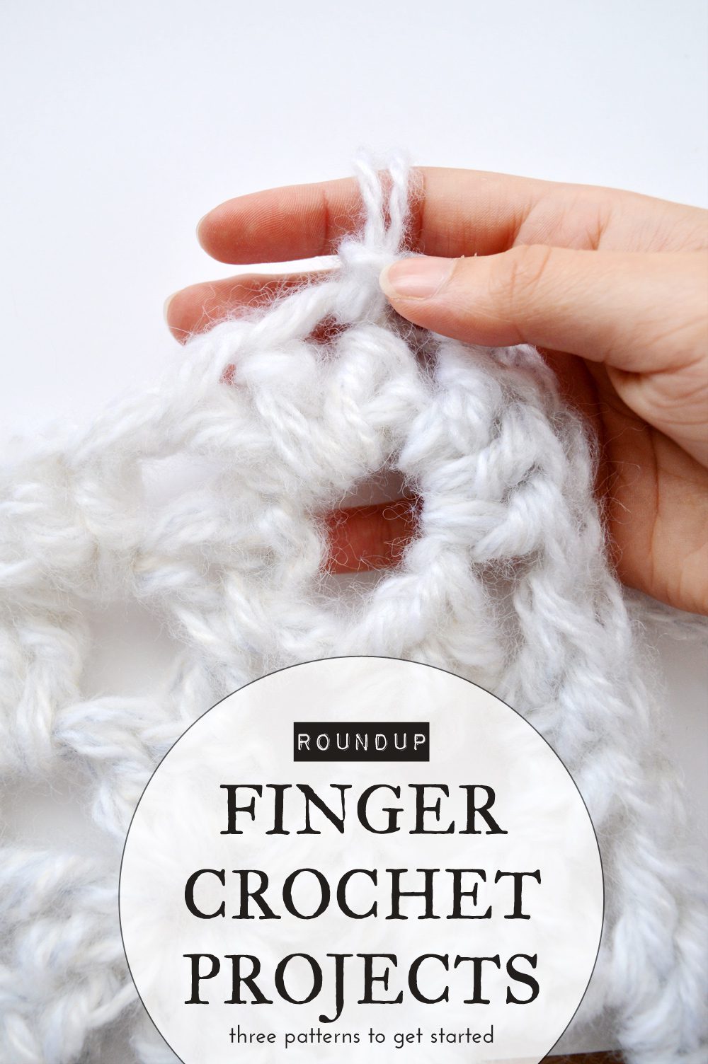 Finger crochet projects to get started