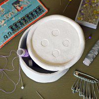 DIY Button Trinket Box