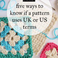 How to tell if a crochet pattern uses UK or US terms