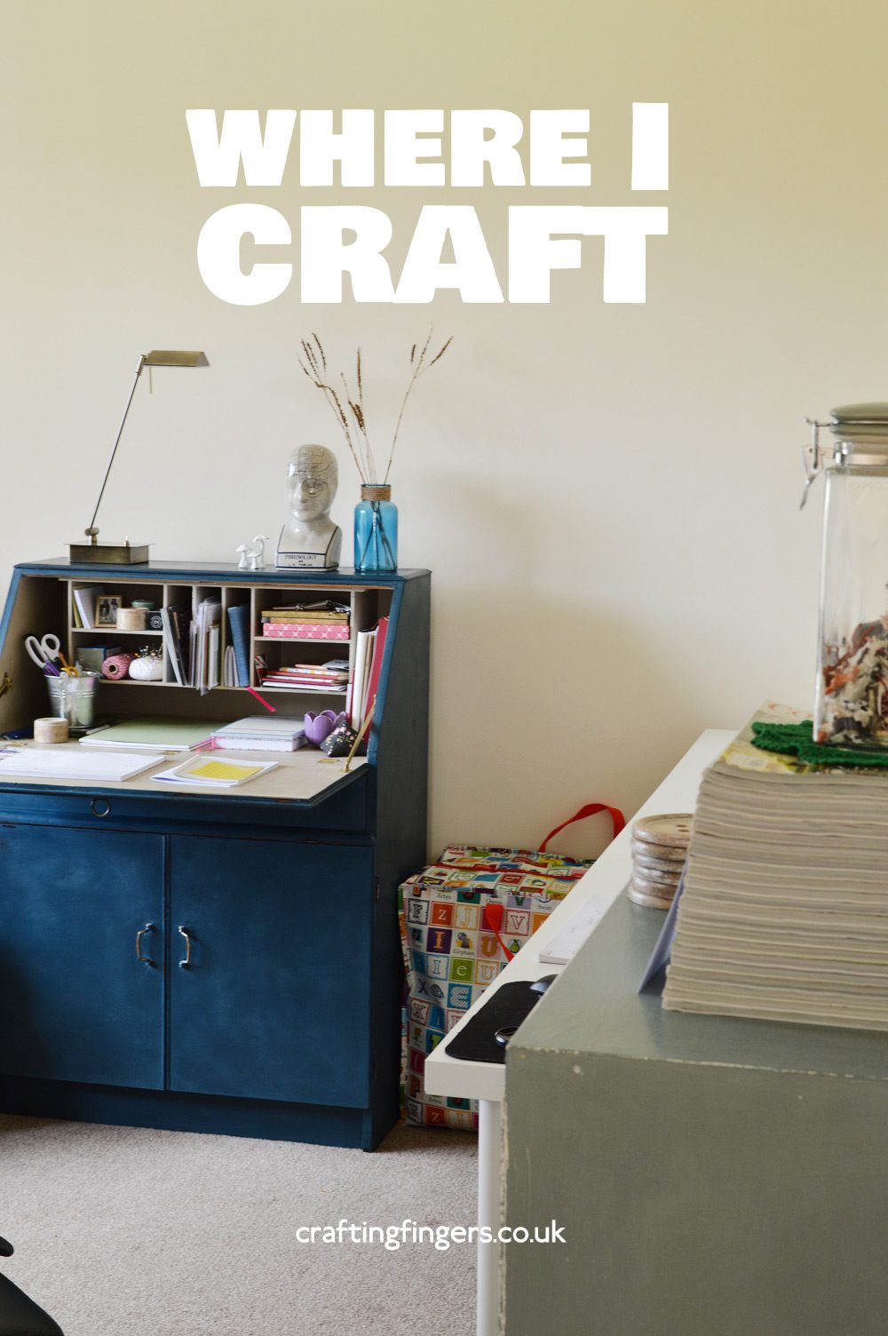 My craft room | Crafting Fingers