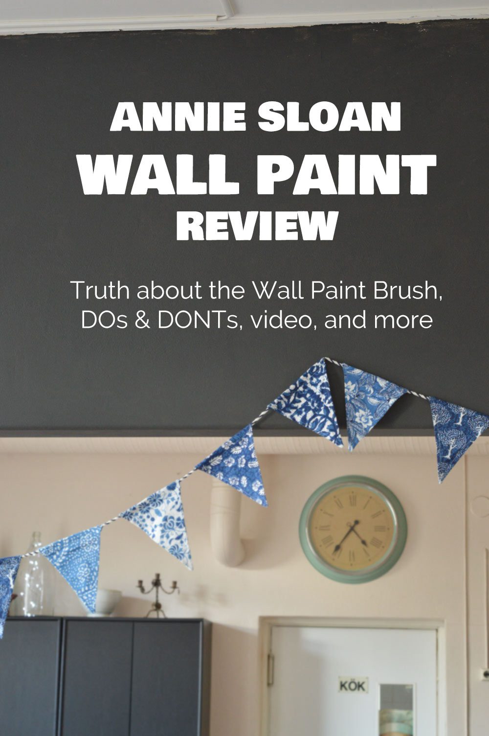 Annie Sloan Wall Paint and Wall Paint Brush review